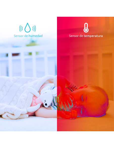 Monitor inteligente Wi-Fi® para bebé
