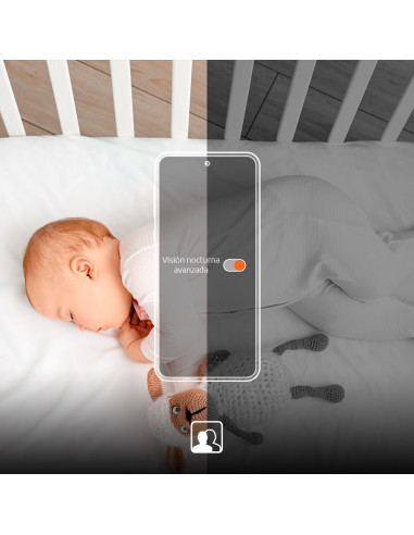 Monitor inteligente Wi-Fi® para bebé