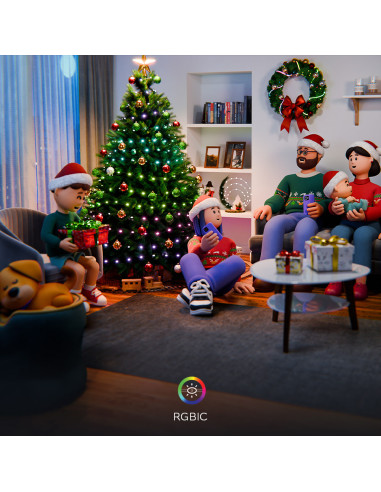 Luces Navideñas con Wi-Fi®
