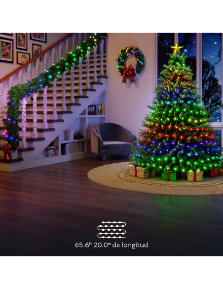 Luces Navideñas con Wi-Fi®